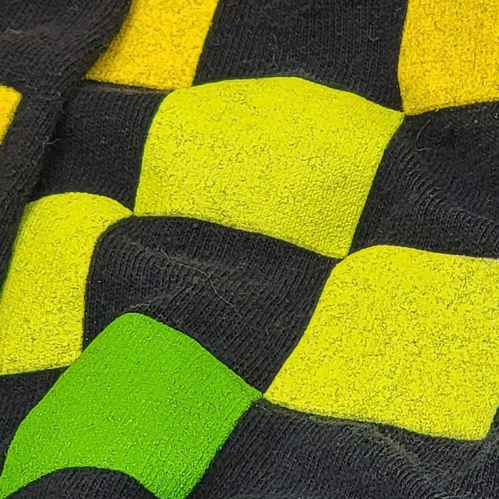 Polaroid Long Sleeve Graphic Tee With Rainbow Stripes On Back & Sleeves - 4X - Picture 15 of 16